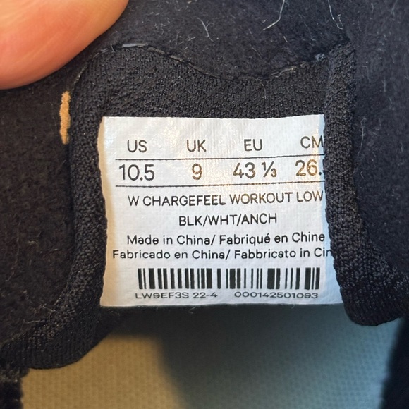 Lululemon Women's Chargefeel Low Workout Shoe BLACK - Picture 11 of 11